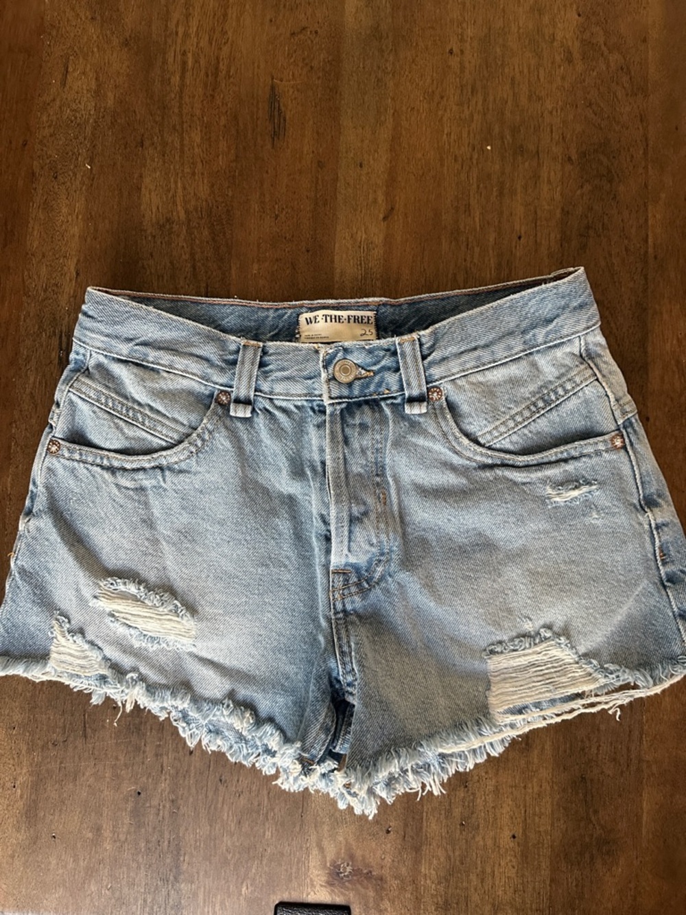 We The Free Women’s Blue Now or Never Denim Shorts